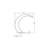 Cascade Inox 350 mm et 500 mm Astral